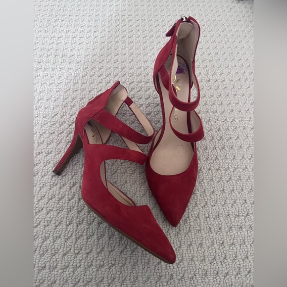Nine West Red Heels - Picture 3 of 6